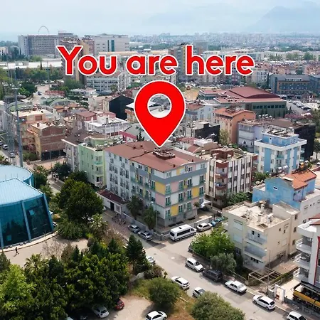 Konyaalti Sahiline Arac Ile 5 Dk Merkezi Konum '14'